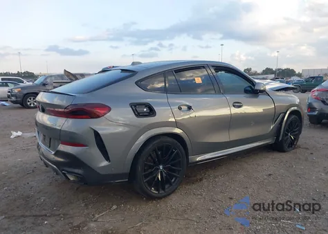 2024 BMW X6 xDrive40I из США, поврежденный, VIN 5UX33EX00R9U65151